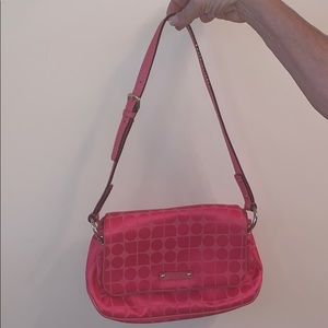 hot pink kate spade purse